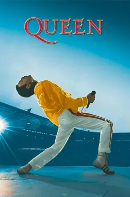 Queen - Live At Wembley Poster (Lütfen Ürün Açıklamasını Okuyunuz!)