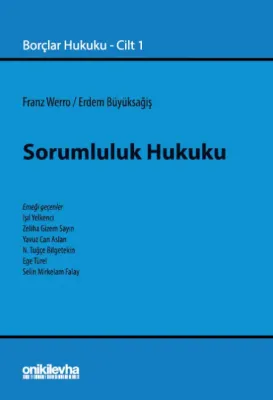 Sorumluluk Hukuku - Borçlar Hukuku Cilt 1