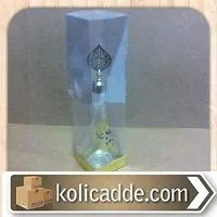 Gold Metalize Kutulu Asetat Kapak 5x5x20 cm.