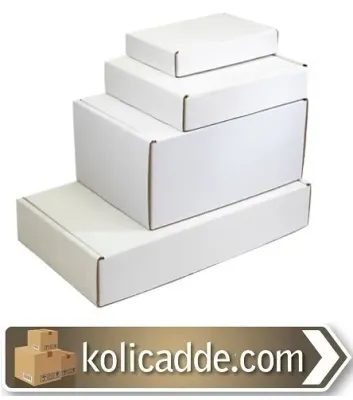 Kilitli Beyaz Kutu 17,5x12,5x7,5 cm.