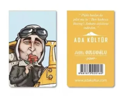 Ada Kültür Mıknatıslı Ayraç - Vecihi