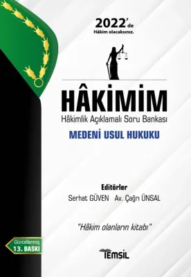 Hâkimim Medeni Usûl Hukuku Serhat Güven Hâkimim Medeni Usûl Hukuku Serhat Güven
