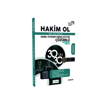 Hakim Ol GYGK 30 da 30 Deneme 2025 Ali Kemal Özek