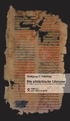 Die alttürkische Literatur