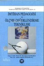 İmtihan Pedegojisi ve Ölçme Değerlendirme Teknikleri
