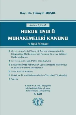 Hukuk Usulü Muhakemeleri Kanunu