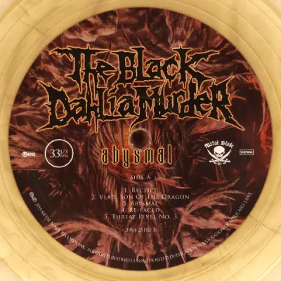 The Black Dahlia Murder – Abysmal (Gold Black Marbled Vinyl) LP The Black Dahlia Murder – Abysmal (Gold Black Marbled Vinyl) LP
