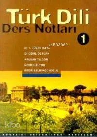 Türk Dili Ders Notları 1