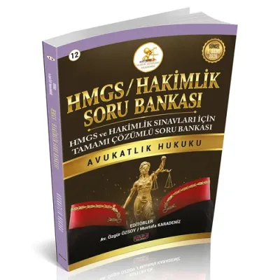 HUKAL HMGS-HAKİMLİK Avukatlık Hukuku Soru Bankası 2.BASKI