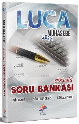 Luca Muhasebe Çözümlü Soru Bankası 2022 Süleyman Deniz