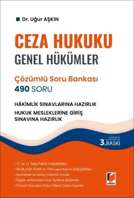 Ceza Hukuku Genel Hükümler Çözümlü Soru Bankası Uğur Aşkın