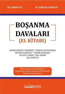 BOŞANMA DAVALARI EL KİTABI Osman Oy