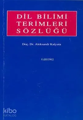 Dil Bilimi Terimleri Sözlüğü Rusça Sözlük