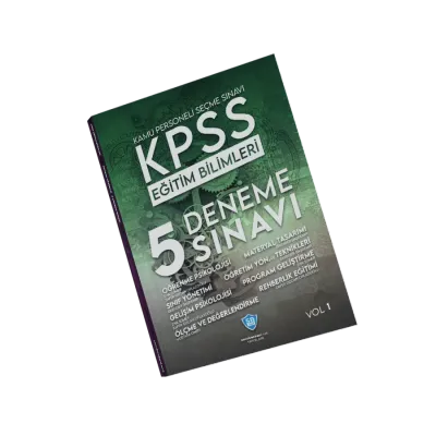 KPSS Eğitim Bilimleri Tamamı Çözümlü 5’li Deneme