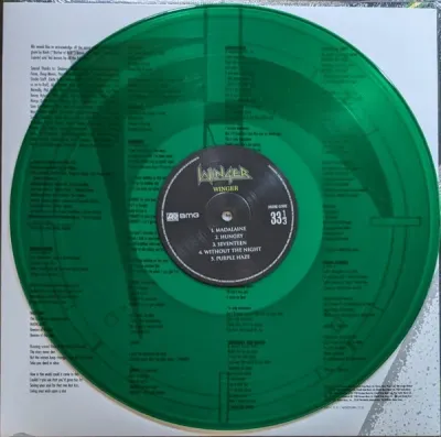 Winger – Winger (Emerald Green Vinyl) LP Winger – Winger (Emerald Green Vinyl) LP