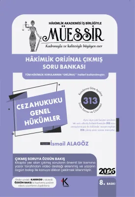 MÜESSİR Ceza Hukuku Genel Hükümler Soru Bankası