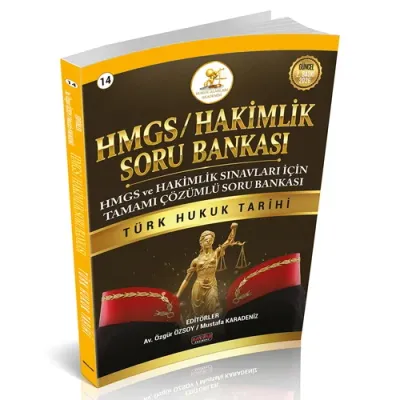 HUKAL HMGS-HAKİMLİK Türk Hukuk Tarihi Soru Bankası  2.BASKI