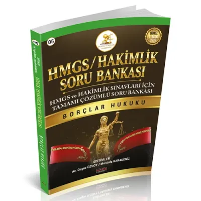 HUKAL HMGS-HAKİMLİK Borçlar Hukuk Soru Bankası