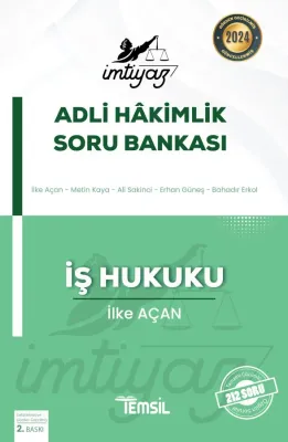 İmtiyaz İş Hukuku Soru Bankası İlke Açan