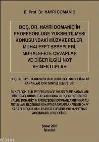 Hayri Domaniç'in Profesörlüğe Yükseltilmesi