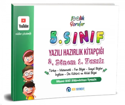 5. Sınıf Yazılı Hazırlık Kitapçığı 2. Dönem 1. Yazılı