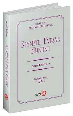 Kıymetli Evrak Hukuku  Ders Notları