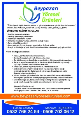 ÇÖREK OTU YAĞI 250 ML