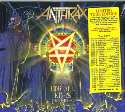 Anthrax ‎– For All Kings CD