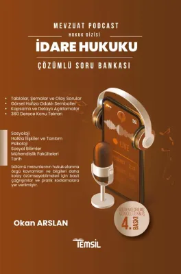 İdare Hukuku Çözümlü Soru Bankası Okan Arslan