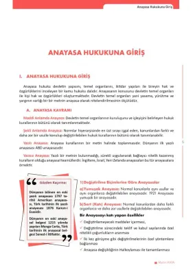 Anayasa Hukuku Ders Notu Metin Kaya Anayasa Hukuku Ders Notu Metin Kaya