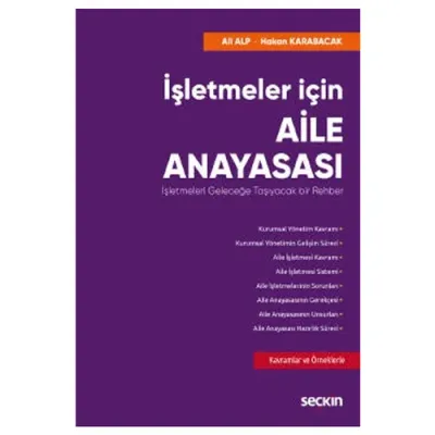 İşletmeler için Aile Anayasası