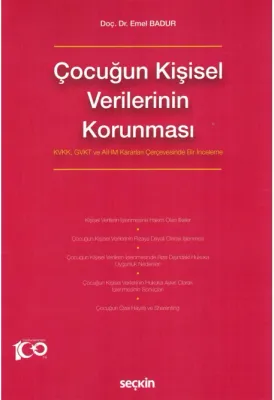 Çocuğun Kişisel Verilerinin Korunması