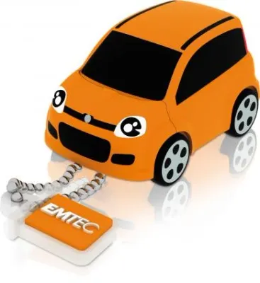 Emtec F102 Fiat Panda Turuncu 8GB Usb2.0