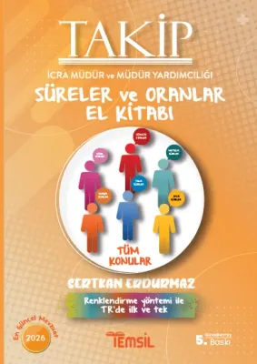TAKİP Süreler ve Oranlar El Kitabı Sertkan Erdurmaz TAKİP Süreler ve Oranlar El Kitabı Sertkan Erdurmaz