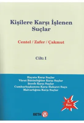 Kişilere Karşı İşlenen Suçlar