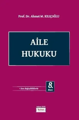Aile Hukuku 8.BASKI