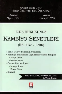 İcra Hukukunda Kambiyo Senetleri 7.BASKI