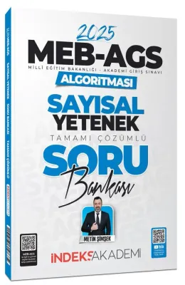 2025 MEB-AGS Algoritması Sayısal Yetenek Soru Bankası Çözümlü