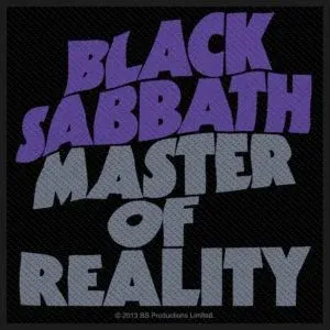 Black Sabbath - Master Of Reality Patch