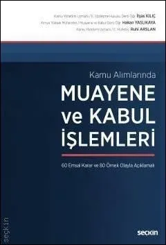Kamu Alımlarında Muayene ve Kabul İşlemleri