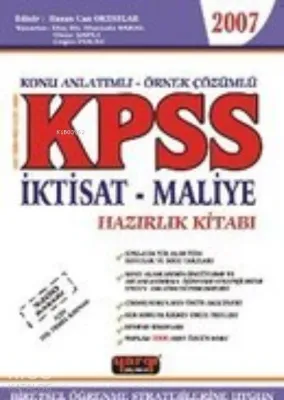 Kpss İktisat Maliye