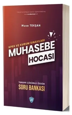 Muhasebe Hocası Soru Bankası Çözümlü Musa Tekşan