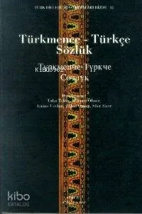 Türkmence-Türkçe Sözlük