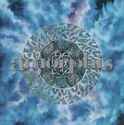 Amorphis – Elegy (Custom Galaxy Effect [Cyan Blue And White] Merge Vinyl) LP