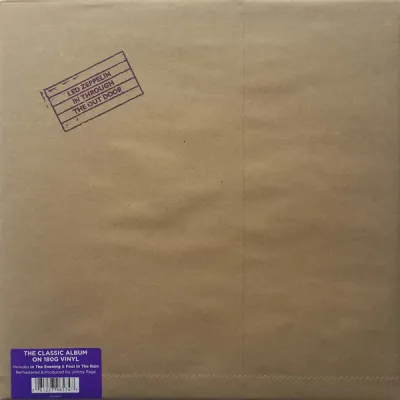 Led Zeppelin ‎– In Through The Out Door LP