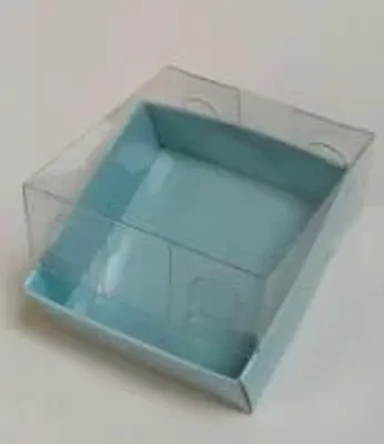 Mavi Asetat Kutu 6x6x3,5 cm.