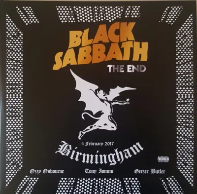 Black Sabbath ‎– The End (4 February 2017 - Birmingham) LP