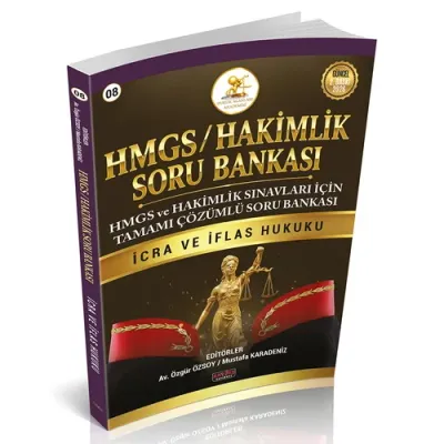 HUKAL HMGS-HAKİMLİK İcra ve İflas Hukuku Soru Bankası 2.BASKI