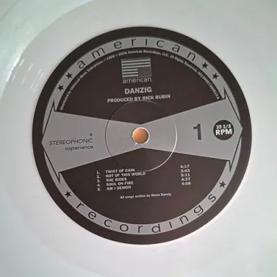 Danzig – Danzig (RSD Esstial - Opaque White Vinyl) LP