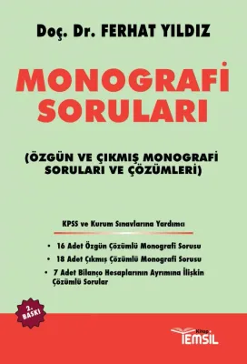 Monografi Soruları %30 indirimli Ferhat Yıldız Monografi Soruları %30 indirimli Ferhat Yıldız